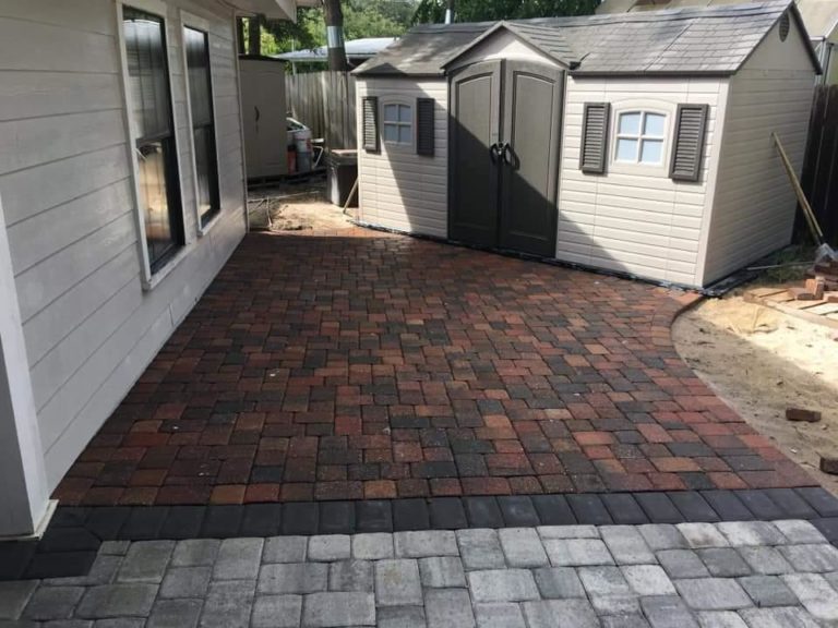 Before And After Brickstone Delta Pavers LLC
